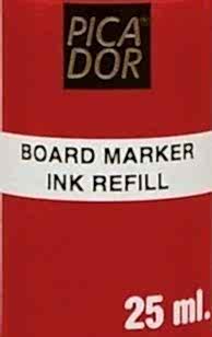 Picador 25 ml Kırmızı Tahta Kalem Mürekkebi