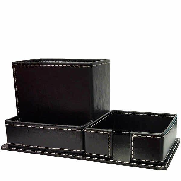 Mimaks DK-119 3 Bölmeli Suni Deri Masaüstü Set