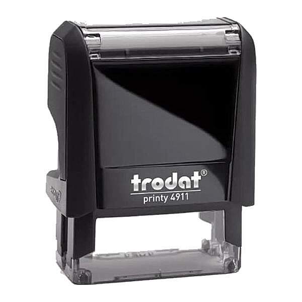 Trodat 4911 P4 Siyah Gövde Kişisel Küçük Boy Kaşe Boş Kaşe