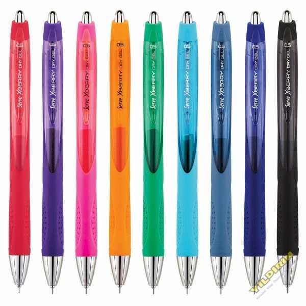 Serve Xberry 0,7mm İğne Uç 5 li Pet Jel Kalem