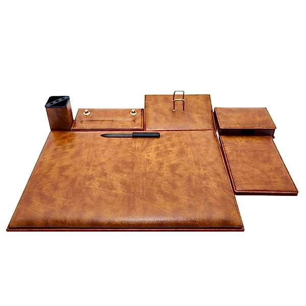 Classifix CLX-106785 7 Parça Napa Suni Deri Taba Sümen Takımı