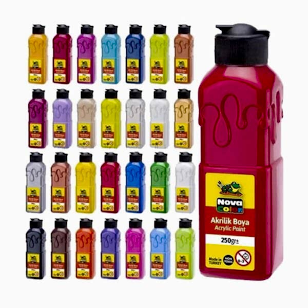 Nova Color NC-3026 250 gr Lacivert Akrilik Boya