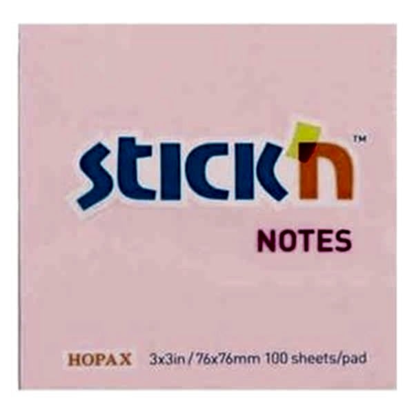 Gıpta Stickn 76x76 100 Yaprak Pastel Pembe Not Kağıdı