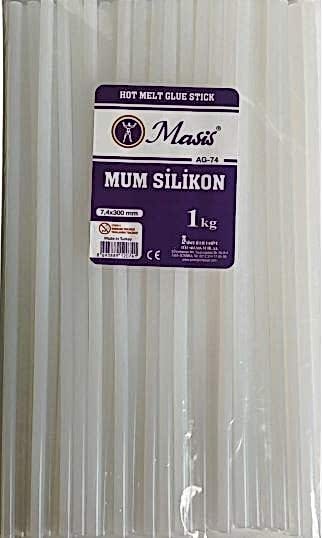 Masis AG-74 7.4x300 1 kg İnce Mum Silikon