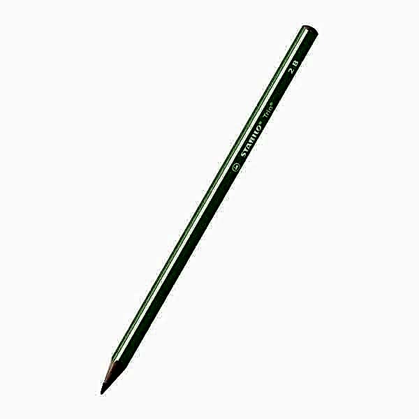 Stabilo Trio 2B Açık Yeşil Kurşun Kalem