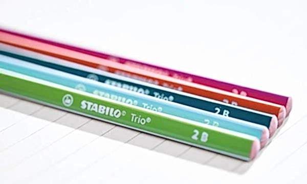 Stabilo Trio 2B Mavi Kurşun Kalem