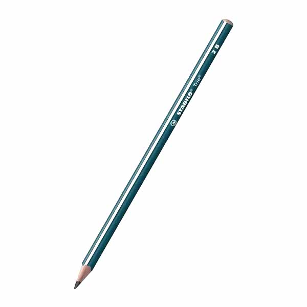 Stabilo Trio 2B Petrol Yeşili Kurşun Kalem