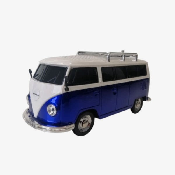 EVERTON RT-1945 Mavi Arabalı Bluetooth Fm/Usb/Tf/Aux Şarjlı Nostaljik Radyo