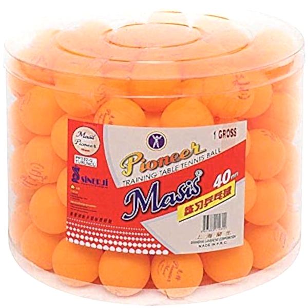 Masis PPT02-G Pioneer Turuncu 144 lü Pinpon Topu