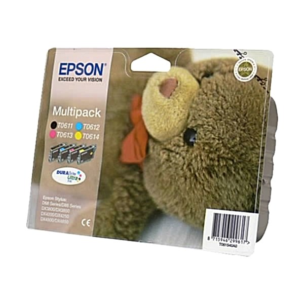 Epson T06154020 4 lü Kartuş Seti