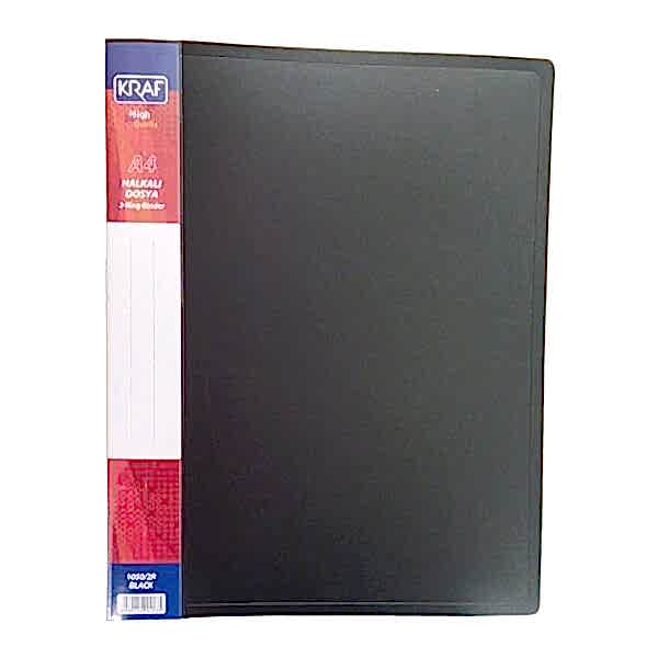 Kraf 1050/2R 2 Halkalı Siyah Dosya