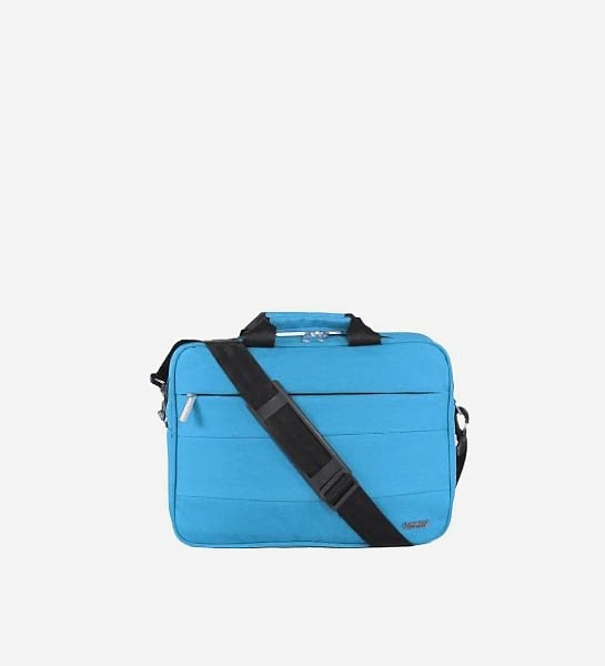 Cambridge Polo Club Önden Cepli Mavi Evrak Çantası