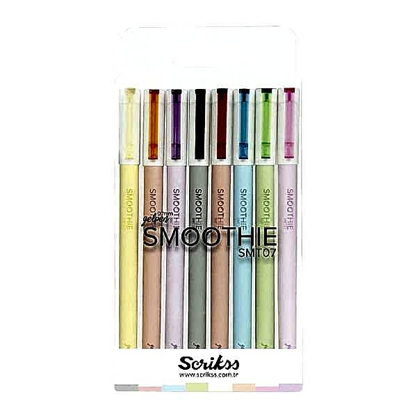 Scrikss 0,7 mm&nbsp;8 liSmoothie Jel Kalem