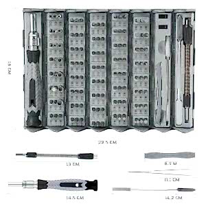 Uf-Tools 840116 126 Parça Tamir Seti