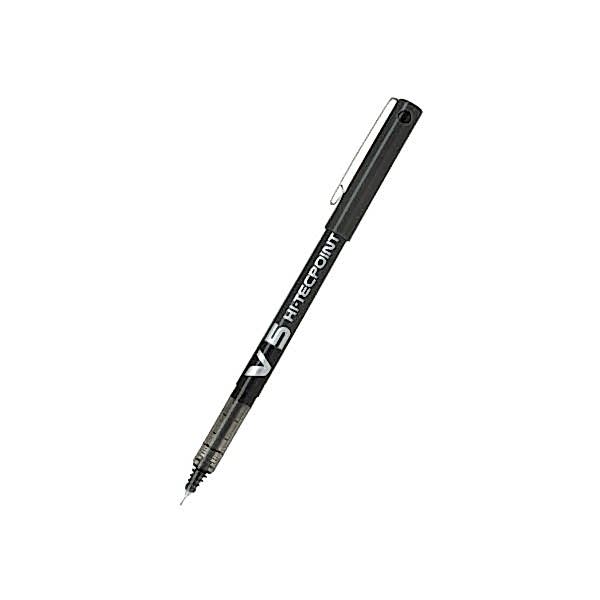 Pilot Roller Kalem Hi-Tecpoint İğne Uç 0.5 MM Siyah Bx-V5-B