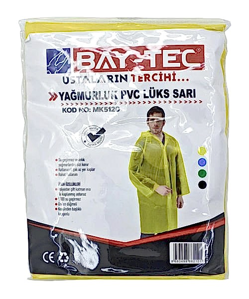 Bay-Tec MK-5120-21-22-2 PVC Lüks Yağmurluk