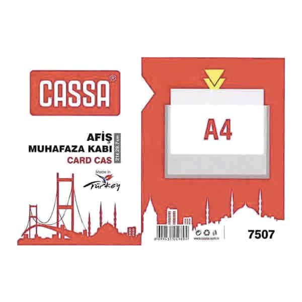 Cassa A4 210x297 mm Afiş Muhafaza Kabı
