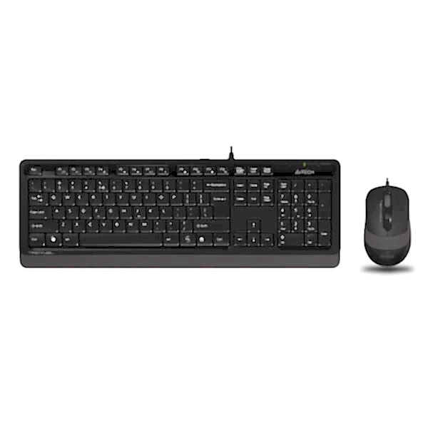 A4 Tech F1010 Fonksiyonel Media Optik Mouse & Q Klavye Set
