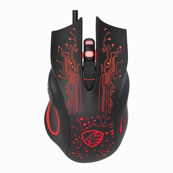 Hytech HY-X8 Eagle RGB Led Işıklı Siyah Oyuncu Mouse