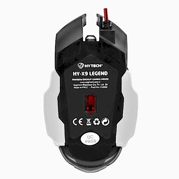 Hytech HY-X9 Legend RGB Led Işıklı Siyah Oyuncu Mouse