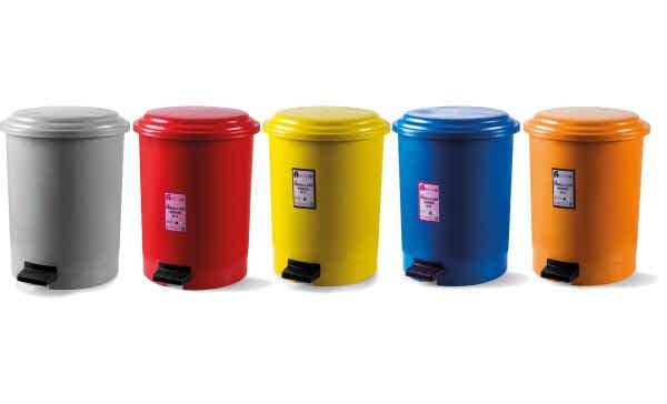 Aform 6 Lt No:2 Kırmızı Pedallı Çöp Kovası