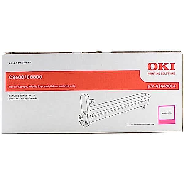 Oki C8600-C8800 Kırmızı Drum