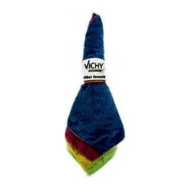 Vichy VH-4524 Eko 4 lü Kartelalı Overloklu Mikrofiber Bez