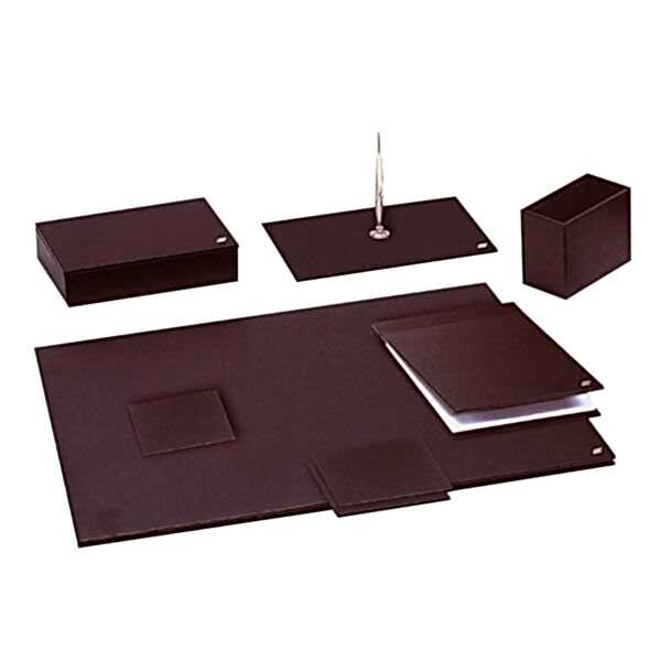 Classifix CLX-103715 7 Parça Selka Deri Kırımlı Bordo Sümen Takımı