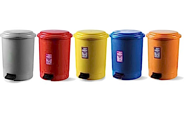 Aform 50 Lt No:5 Sarı Pedallı Çöp Kovası