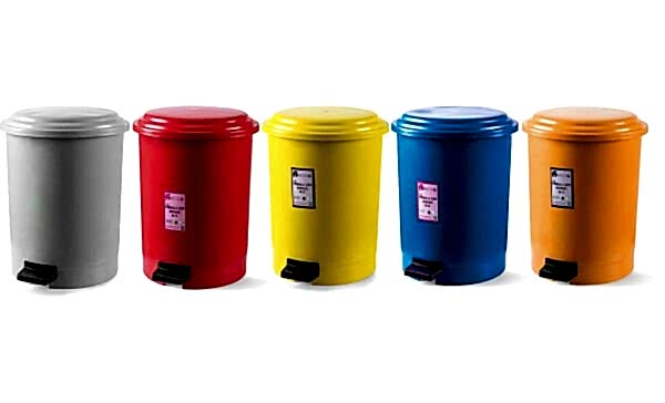 Aform 12 Lt No:3 Mavi Pedallı Çöp Kovası