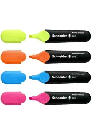 Schneider SCF104 Job 150 1-4,5 mm Mavi Fosforlu Kalem