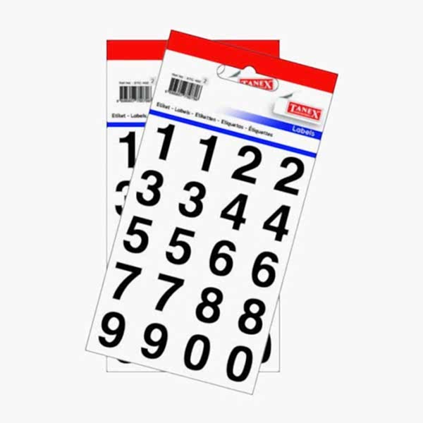 Tanex STC-402 2 li Rakam Etiketi