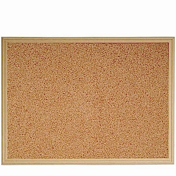 Bfs 30x45 Ahşap Çerçeveli Mantar Pano