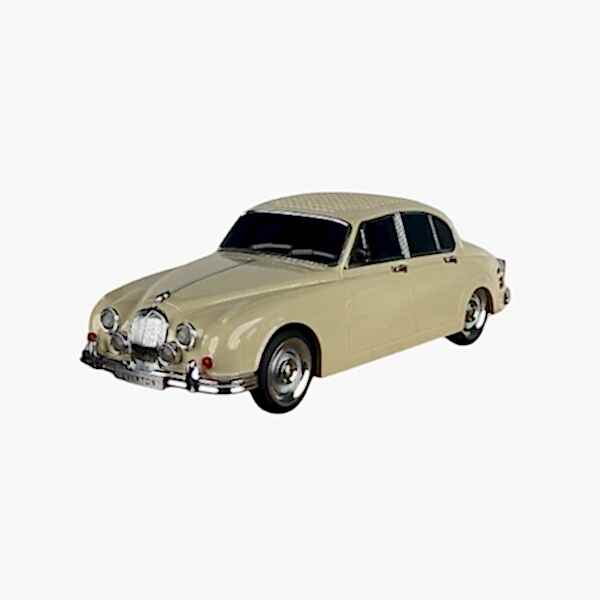 EVERTON RT-1958 Bej Arabalı Bluetooth Fm/Usb/Tf/Aux Şarjlı Nostaljik Radyo