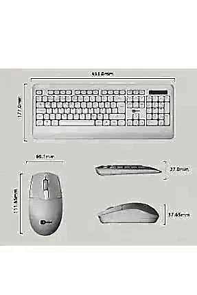 Lenovo Leco-kw202 Kablosuz Klavye Mouse Set BEYAZ