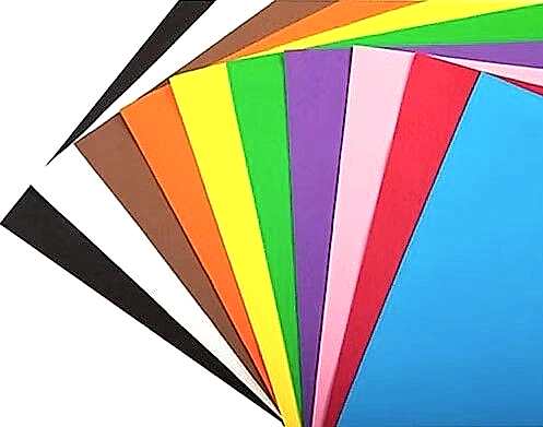 Mileo Fon Kartonu 160 gr A4 10lu Paket Karışık Renk