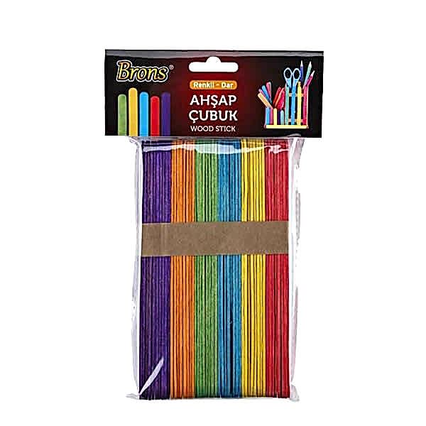 Brons BR-902 Dar Renkli Ahşap Çubuk