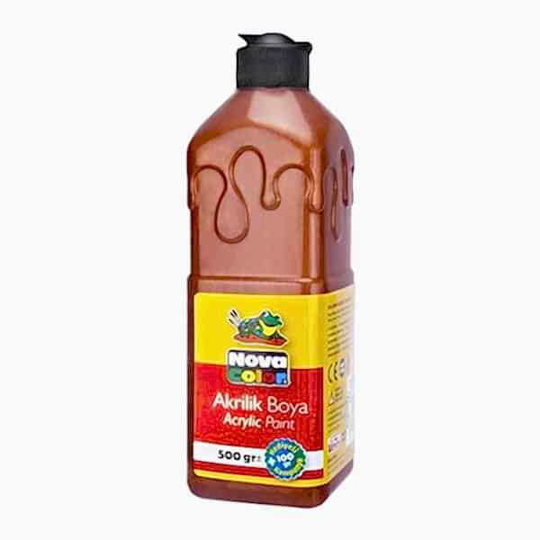 Nova Color NC-672 500 gr Bakır Rengi Akrilik Boya
