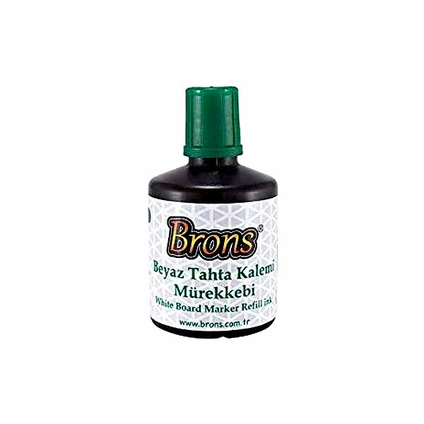 Brons BR-363 100 cc Yeşil Tahta Kalemi Mürekkebi