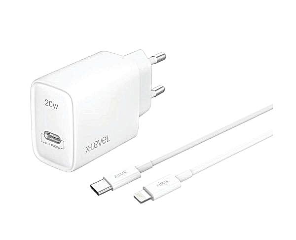 X-Level XC4010L X-Chargersmart 20W Lightning Şarj Aleti