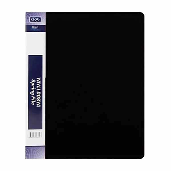 Kraf AR307P Şeffaf Yaylı Dosya