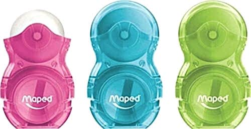 Maped 049111 Loopy Translu Silgili Tek Delikli Kalemtıraş