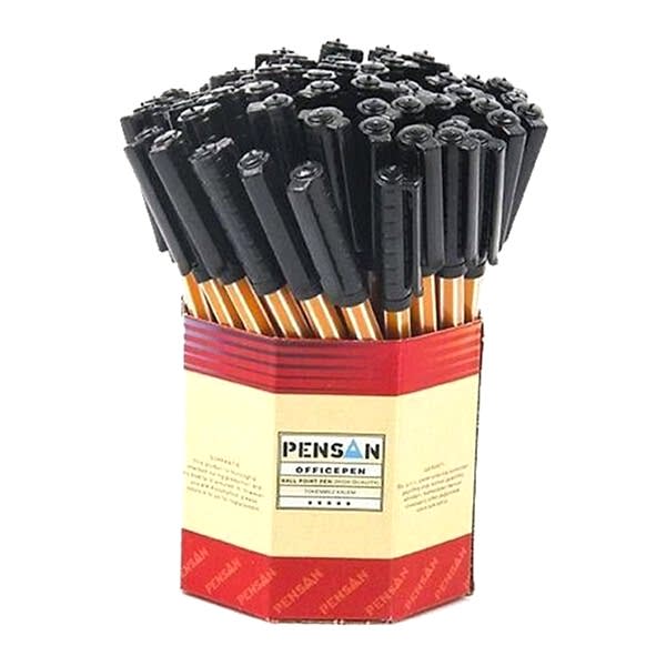 Pensan Officepen 60 lı 1,0 mm Siyah Tükenmez Kalem