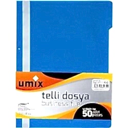 Umix U1180P A4 50 Li Eco Mavi Telli Dosya