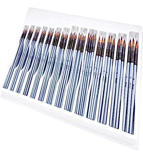 Brons BR-892 200K No:24 Yağlı Kısa Sap Fırça