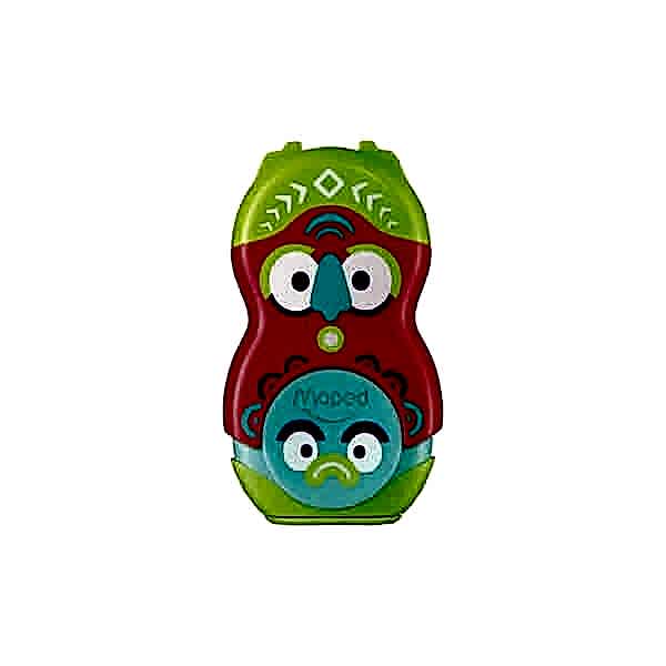 Maped 049131 Loopy Fancy Silgili Tek Delikli Kalemtıraş