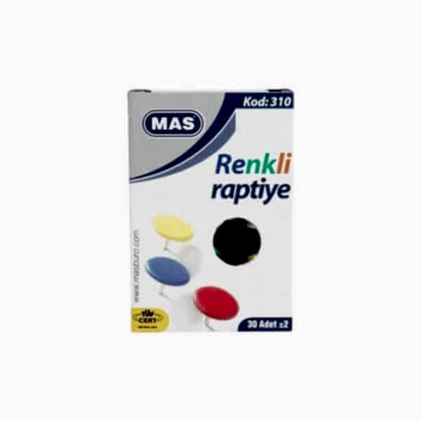 Mas 310 Renkli Pvc Kaplı Raptiye