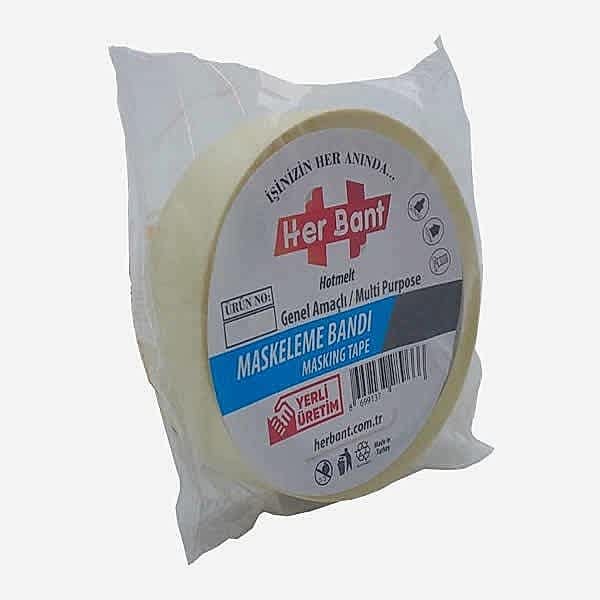 Herbant 18mm x 25mt Hotmelt Maskeleme Bandı