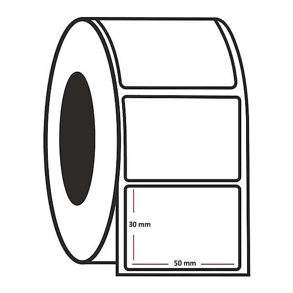Ermet 30x50 1000 Adet Eco Termal Barkod Etiketi