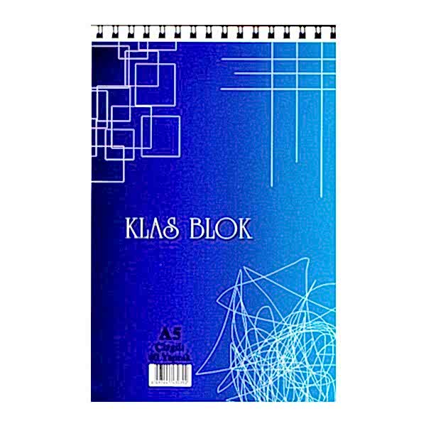 Klas A5 36 Yaprak Çizgili Spiralli Bloknot